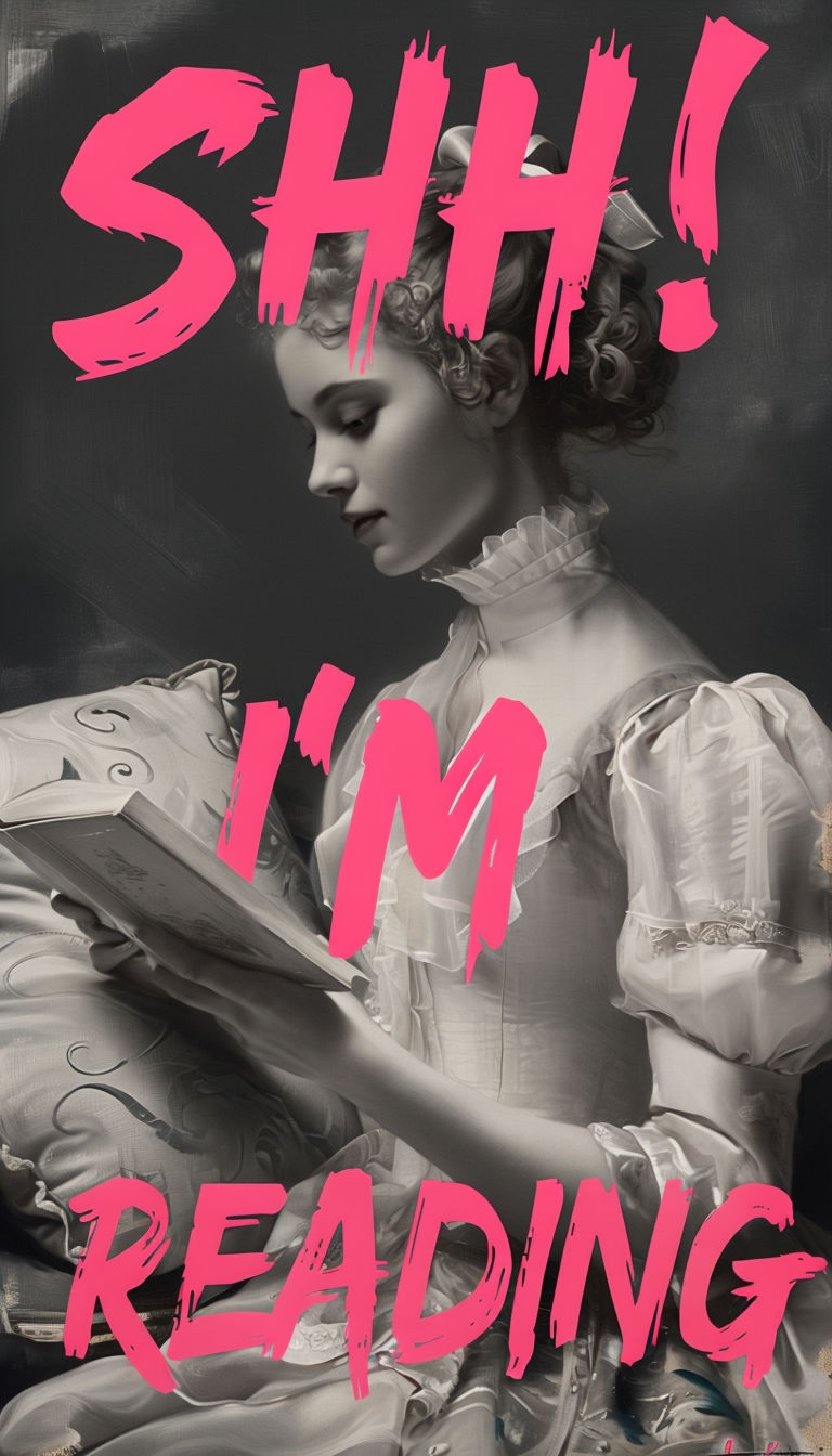 Shhhh! I'm reading