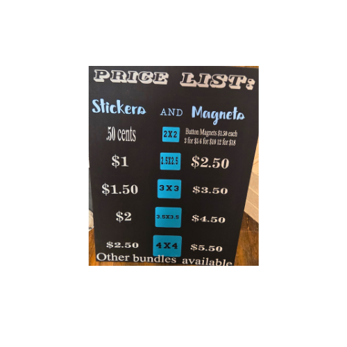 Custom Magnet without frame